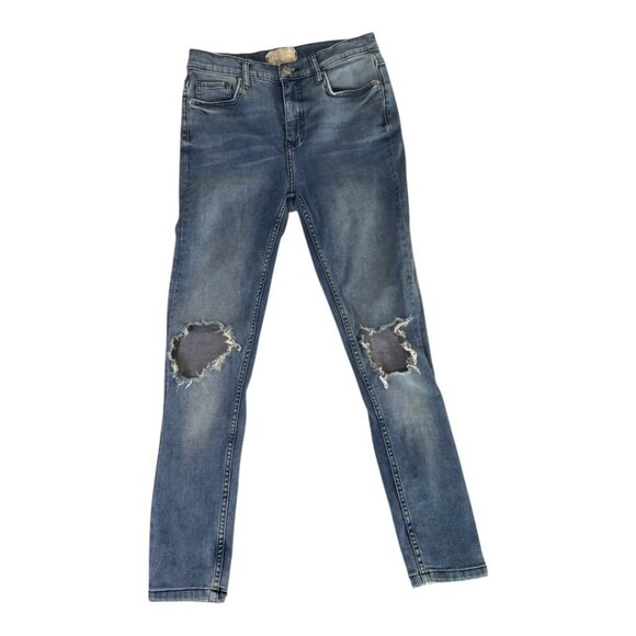Free‎ People size 29 light wash jeans - Picture 1 of 5